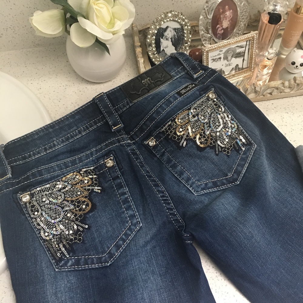 Glam Denim’s With Bling Pockets - image 1
